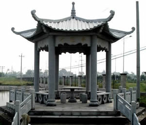 六角石涼亭多少錢(qián)加工案例