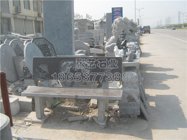 公園廣場(chǎng)石椅加工