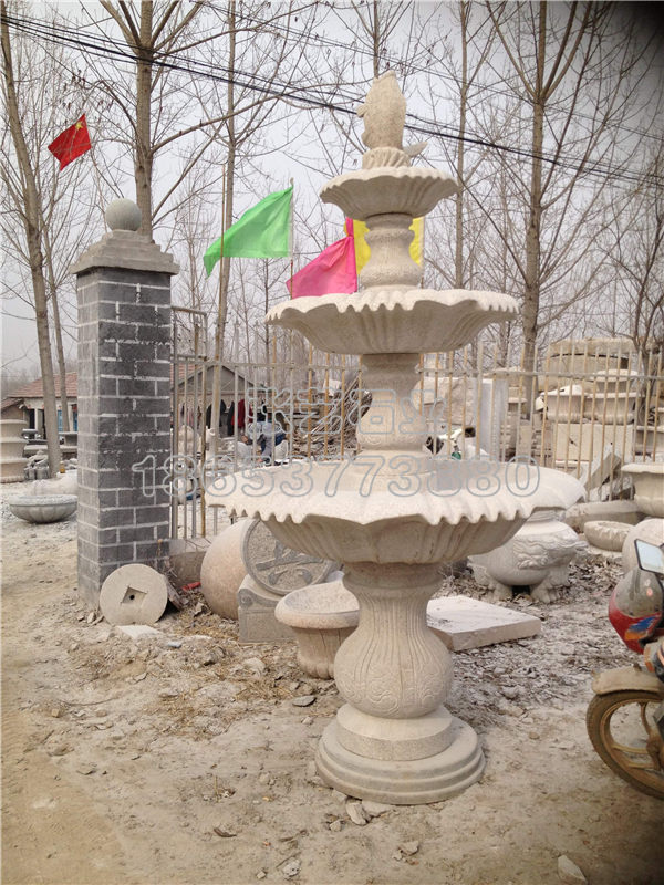 石雕噴泉