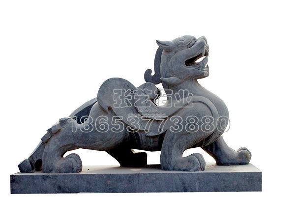 石雕辟邪，石雕貔貅