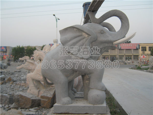 石雕動物,石雕大象，太平有象