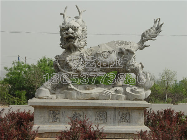 石雕動物,麒麟獻(xiàn)寶