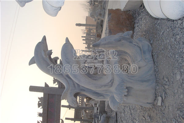 石雕動(dòng)物,石雕海豚