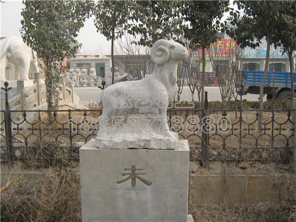 石雕十二生肖 石雕動(dòng)物