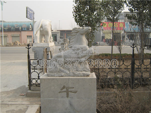 石雕十二生肖 石雕動(dòng)物