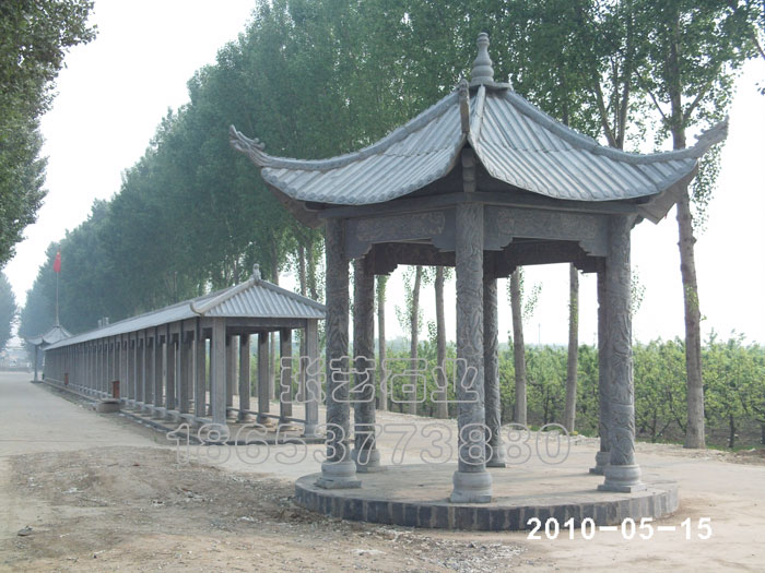 石雕亭子按照層數(shù)劃分單層和雙層 