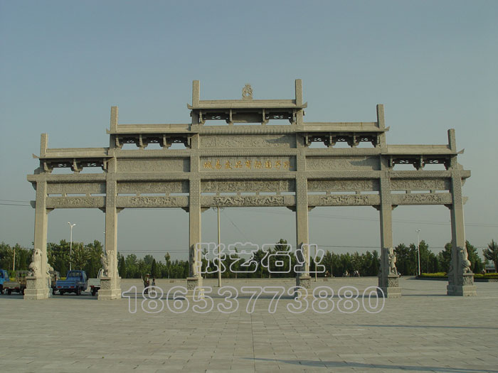 石雕牌坊的歷史演化 