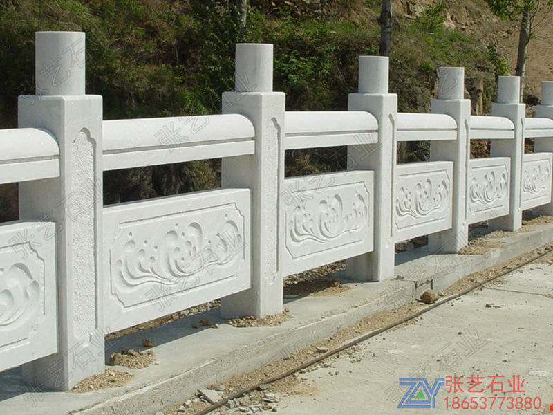 漢白玉河道石欄桿 