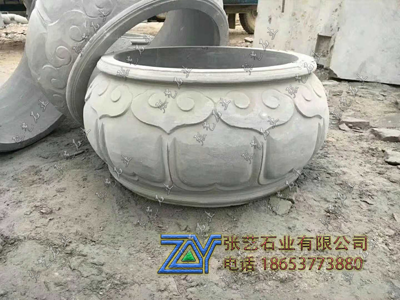 仿古包柱石，抱柱石