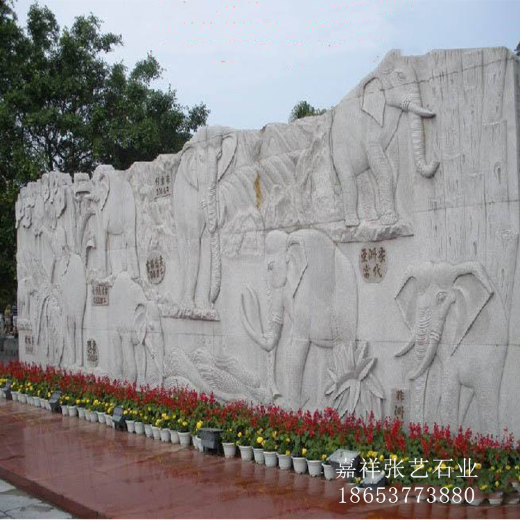 石雕浮雕壁畫(huà)