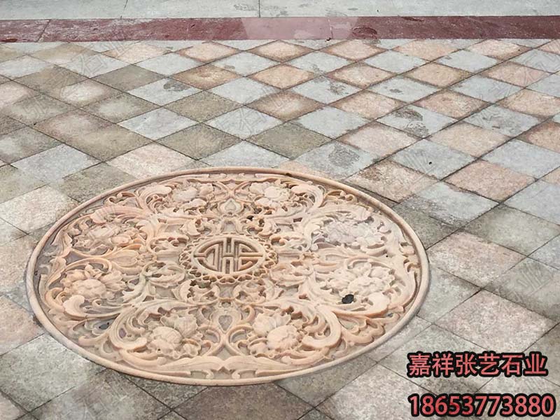 地面浮雕-地面雕刻-地雕圖案