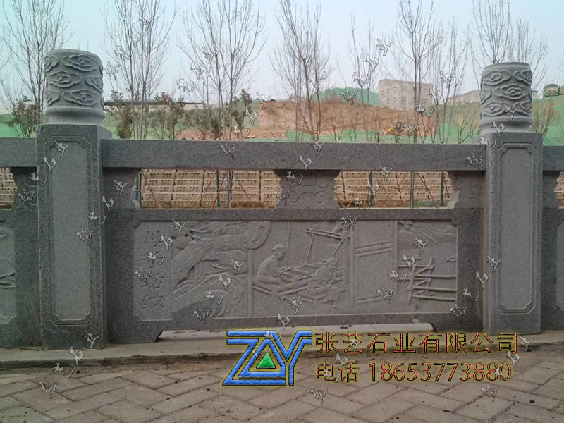 景區(qū)石欄桿石圍欄安裝廠家