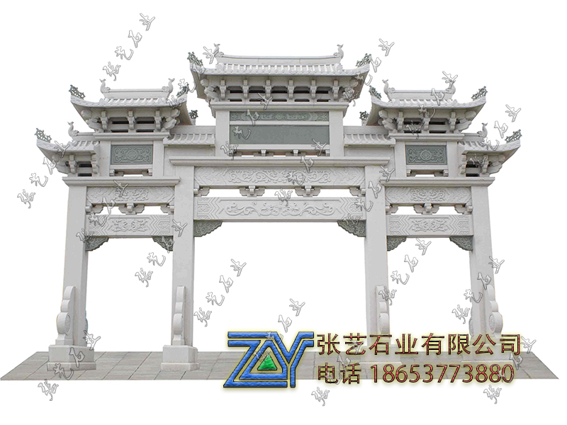 三門七樓石牌坊加工廠家