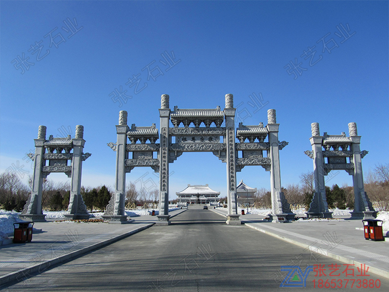 青石牌坊-石牌樓
