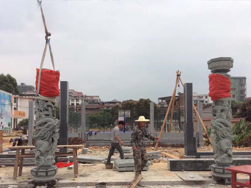 石龍柱適合使用的位置