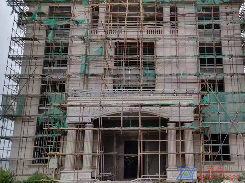 黃銹石墻面干掛石廠家