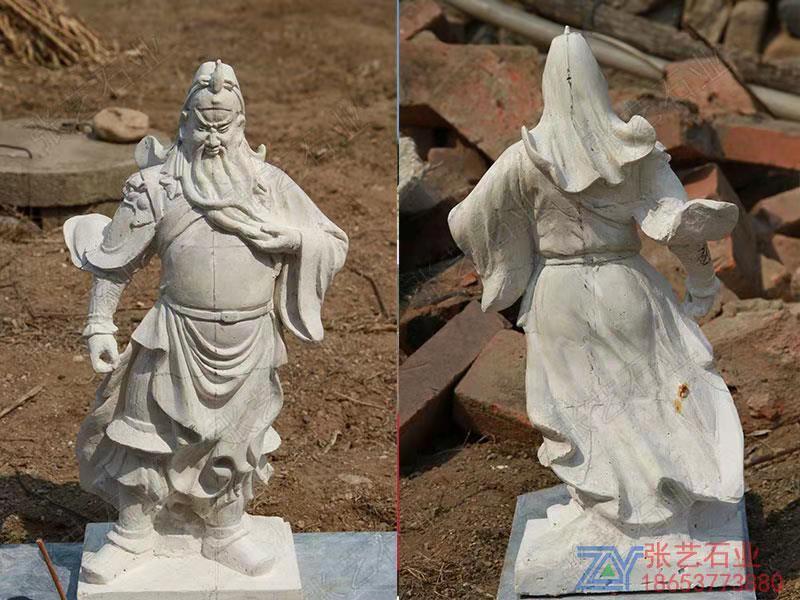 石雕關(guān)公像雕刻廠家