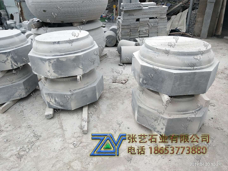 柱頂石 柱墩石、柱腳石、柱基石