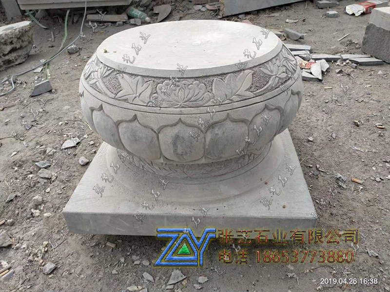 柱頂石 柱墩、柱腳石、柱基石