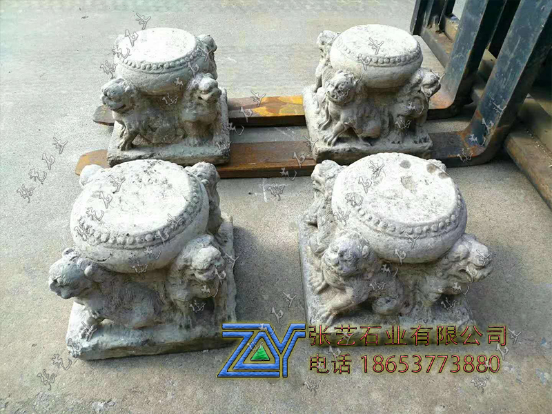 仿古柱頂石 柱墩石、柱腳石、柱基石