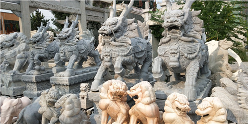 石雕麒麟加工廠家優(yōu)秀案例展示