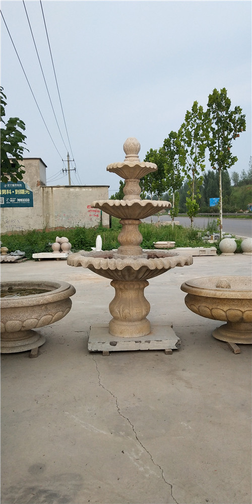 石雕噴泉加工案例展示