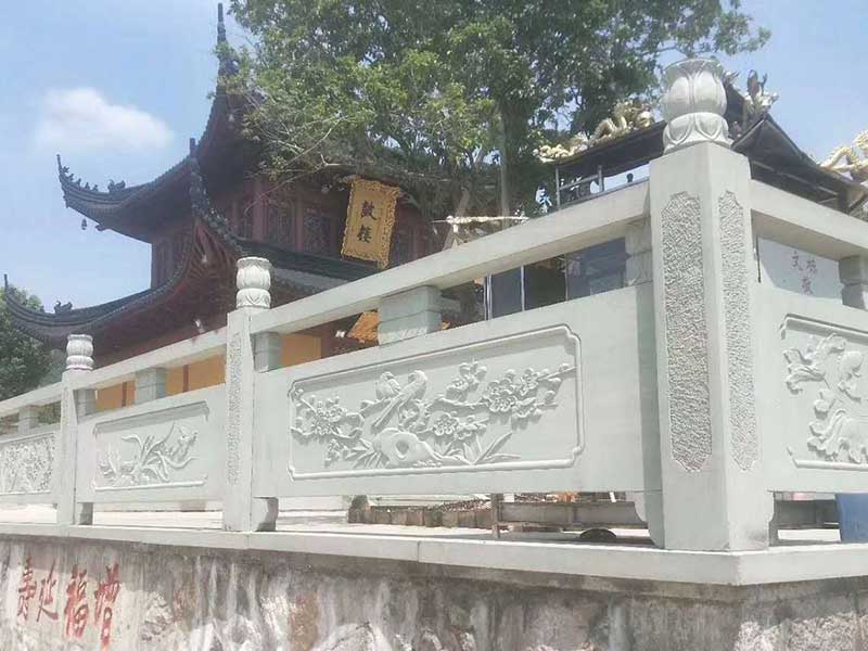 花崗巖石頭欄桿