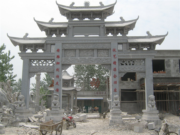 濟(jì)寧石雕牌坊