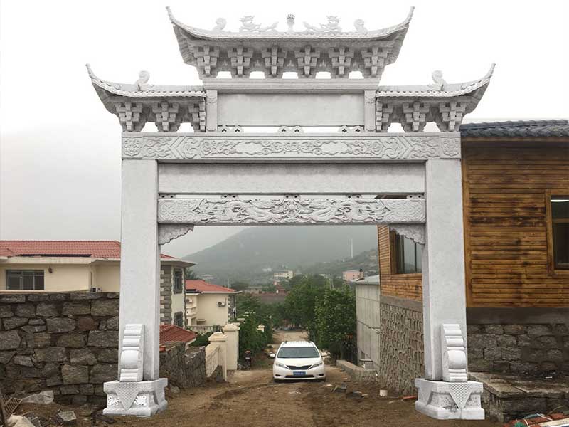 單門(mén)村口石牌坊