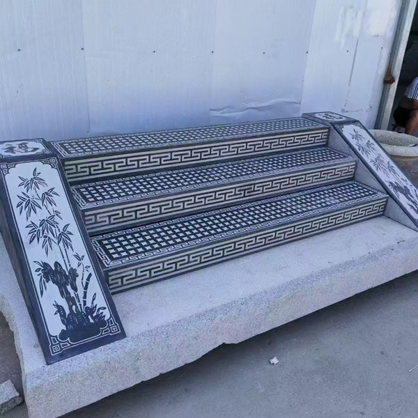 青石祥云臺階石